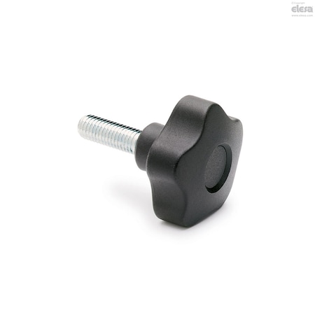 Zinc-plated Steel Threaded Stud, With Cap, VCT.63 P-M12x35-C9